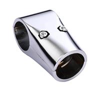 Harilla Conector de tubería de 2 vías, diámetro interior de 1,50 pulgadas, conexión portátil, conector de tubo de andamio para gabinetes, tiendas y almacenes.