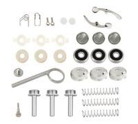 Harilla Conjunto de Piezas de Reparación de Trompetas, Accesorio de Trompeta Conveniente para Usar, Reparando Piezas de Reemplazo Universales, Style C