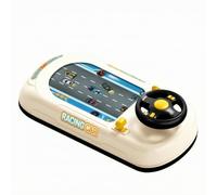 Harilla Consola Carreras Electrónico | Alimentación Doble alimentación, Simulador Conducción para Niños, Seguro, Casa ,