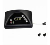 Harilla Controlador de Barbacoa Panel de Control Parrilla Termostato Mando Electrónico Pantalla Digital Temporizador Botones con Cable y Adecuado para