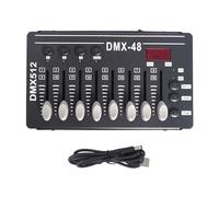 Harilla Controlador Dmx Control de luz Dmx consola Dmx fiesta para cabezales móviles discotecas de baile espectáculos de luz Controlador de luz Dmx