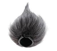 Harilla Cubierta de Manga Micrófono de Protección de Viento de Micrófono para Grabación en Casa, .2 Cabello Largo, 11x7cm