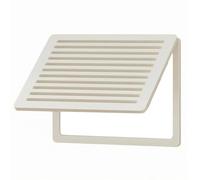 Harilla Cubierta de Medidor Eléctrico Protector para Caja Empotrada Montaje Sencillo Frontal Diseño Minimalista Adecuada para Edificios Residenciales Orden Interno, 35x25cm, Striped Shutter