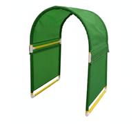 Harilla de Juego Infantil Tubo Carpa Pasadizo con Soporte de PVC Firme y Tela Oxford Plegable para Actividad Dirigida Adecuado para Aula Guardería Sala de Juegos, Verde