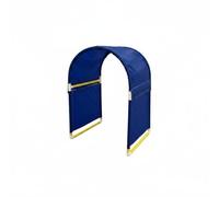 Harilla de Juego Infantil Tubo Carpa Pasadizo con Soporte de PVC Firme y Tela Oxford Plegable para Actividad Dirigida Adecuado para Aula Guardería Sala de Juegos, Azul