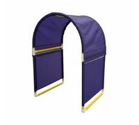 Harilla de Juego Infantil Tubo Carpa Pasadizo con Soporte de PVC Firme y Tela Oxford Plegable para Actividad Dirigida Adecuado para Aula Guardería Sala de Juegos, Morado