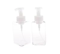 Harilla Dispensador de Jabón para Manos, Bomba de Espuma, Recipientes Vacíos para Jabón en Encimeras de Cocina y para Niños, Recargable - Azul; Paquete de 2