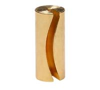 Harilla Eliminador para Tubo Supresor de Tono Metálico Accesorio de Latón Reduce Vibración Ruido Resonante Adecuado para Músicos Ensayos, 22x9 Mm