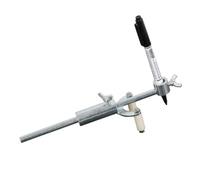 Harilla Enderezador de Paneles Marcador de Carrocería para Arco de Rueda Trazador Paralelo Ajustable con Rodillo Suave y Abrazadera Rango 0 a 20 Cm Apto para Reparación Automotriz Taller Carrocería
