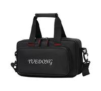 Harilla Estuche para pedalera de efectos de guitarra Estuche de transporte para pedalera Estuche multifunción con cremallera para estudio de interpretación al, 28x15x6cm