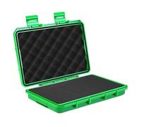 Harilla Estuche rígido de transporte impermeable, universal, multiusos, para viajes, sellado para equipos de prueba de hardware y componentes electrónicos, Green S