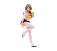 Harilla Figura Coleccionable de una niña pequeña con Cabello Corto, Modelo 1:18 de una Chica Que té, Ideal para maquetas de Trenes, Jardines de