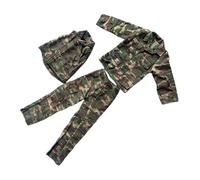 Harilla Figura de acción de Hombre a Escala 1:6, Ropa, minimuñeca, Disfraz, Uniforme de Cosplay, Bricolaje, Elegante Abrigo, Pantalones, Chaleco para Hombre