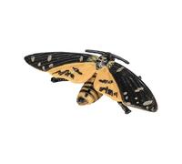 Harilla Figura de Animal Decorativo Educativo Juguete Realista Miniatura Elaborada Pieza Sólida Adecuada para Niños Colección Fiestas, Polilla