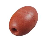 Harilla Flotador boya Bola en Forma de Oliva línea de Tiro boya de Cuerda Flotador de Agua para canotaje Marino Piscina Kayak Trail, Rojo