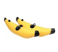 Harilla Flotador Inflable Kayak Estabilizador Outrigger PVC con Accesorios de Montaje y Conexión Tubo Alargado para Flotación Continua Apto para Uso Cortas Playas Puertos, Amarillo