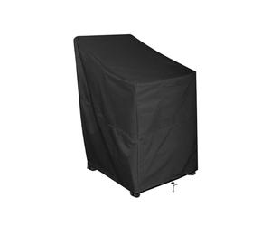 Harilla Funda para Banco Impermeable para Jardín Protege Sillas Apilables Exterior con Cuerda Elástica Resistente al Desgarro Adecuada para Terraza Patio Uso, 134x66x63x89cm