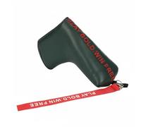 Harilla Funda para Putter de Golf Cubierta Protector Capucha con Interior Acolchado Que Evita Desgaste y Golpes Exterior PU de y Ajuste Estable Adecuada Entrenamiento, Verde Oscuro
