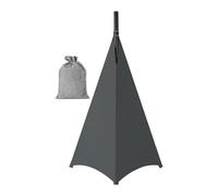 Harilla Funda para Soporte de Altavoz con Bolsa de Transporte, Flexible, Resistente al Desgaste, con faldón de trípode, Cubierta de 360 Grados para Bodas y