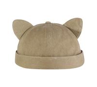 Harilla Gorra Docker, gorro informal sin para ir de y actividades al libre, para hombres y mujeres, Caqui