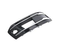 Harilla Grill Frontal Parachoques Accesorios de Coche Cubierta Rejilla Antiniebla Embellecedor Plástico Ligero Renovador Fácil de Instalar Adecuado, Derecha 4M0807682T