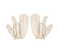 Harilla Guante de baño para fregar, guantes de masaje resistentes al desgaste con muñequera elástica, guante de baño para lavar espalda, para hoteles, Doble