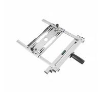 Harilla Guía de de Acero Inoxidable para Corte Preciso con Regla Doble Grabada Rango Ajustable Deslizante y Bloqueo Estable Compatible con s Circulares, Mini 4 Pulgadas