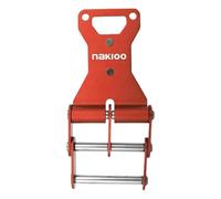 Harilla Hebilla para cinturón de herramientas, clip de liberación rápida de aleación de aluminio para construcción y carpintería, Naranja Fijo