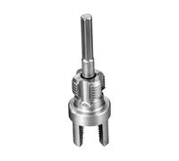 Harilla Herramienta para Roscar Tuberías, Kit para Roscar Tuberías, Reparaciones de Plomería, Herramienta Portátil de Bricolaje para Roscar Tuberías Internas, 4 Puntos