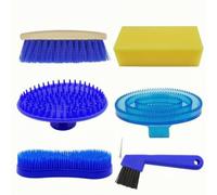 Harilla Herramientas Masaje para s | Limpiador Cascos con Cepillo, para, Jinetes