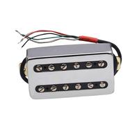 Harilla II Cubierta de Latón Guitar Guitar Camiseta División de Recogida Alta Salida 75k Cickup Instrumentos Musicales Accesorios, Plata