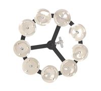 Harilla Instrumento de Platillo Hihat, Pandereta de Platillo de Cobre para Tambor, Juego de Tambor de Platillo, Platillos de Percusión Portátiles, Juego de Ta