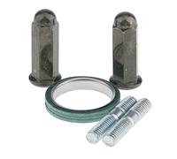 Harilla Juego de 2 Piezas de Pernos, Tuercas Y Juntas para, Piezas de Conexión de Tubo de de Metal GY6 para Scooter, Motocicleta, ATV, Cic