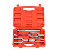 Harilla Juego de 5 extractores de extremo de coche, horquilla de acero, separador de rótula y barra de acoplamiento, 1-1/8", 15/16" y 11/16"