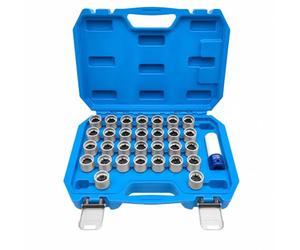 Harilla Juego s Antirrobo para | Portátil, Antirrobo con Estuche Rígido, Robusto, para Taller Mecánico, Mecánicos Profesionales