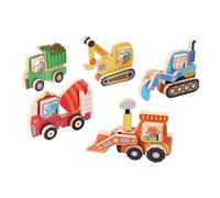 Harilla Juguete de Construcción Desmontable de 5 Piezas, Habilidades Motoras Finas, Juego de Construcción Enchufable para Niños de 3 años