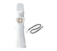 Harilla Kazoo para niños, instrumento musical profesional con cordón, juguete musical para aprender, practicar, principiantes, niño, Blanco