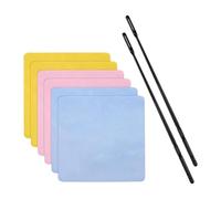 Harilla Kit de limpieza de flauta limpiador flautas livianas portátiles portátiles de pulido multifuncional kit de herramientas de cuidado de ropa