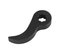 Harilla Kit de Reparación de Automóviles con Cabezal de Llave de Barra de Demolición, Práctico Extractor de Eje de Transmisión de ángulo Ajustable para Trinqu, Negro, 11mm