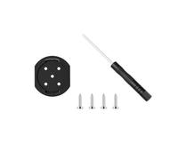 Harilla Kit de Reparación de Base de Computadora de Bicicleta Base Fija Accesorios de Computadora de Ciclismo Repuestos, Oval
