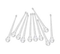 Harilla Lámpara Colgante de Prismas de de Gota de Lluvia de Acrílico 10 Piezas