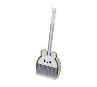 Harilla Little Housekeeping Helper Set Juego de Limpieza para niños, Mini Escoba con recogedor para niños en Edad Preescolar, niñas de 3 a 6 años, Verde