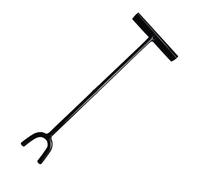 Harilla Llave de Metal para Válvulas de Cierre de Agua, Horquilla en Forma de U, Herramienta de Cierre Profesional, Llave para Válvulas de Agua para Jardín, G, Longitud 80 Cm