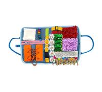 Harilla Manta sensorial Montessori, juguete práctico, almohadilla sensorial plegable con actividades reconfortantes para personas mayores