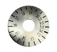 Harilla Medidor de cuerdas de piano, parte del instrumento musical, calibre de alambre de medición de la herramienta de espesor de espesor de alambre