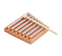 Harilla Meditación Musical Chime Wind Chimes Hand Chime Wooden Wind Bell para maestros Oficina, 7 Tono