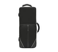 Harilla Mochila de caso de trompeta mochila bolsa musical bolsas correas ajustables mochilas de trompeta