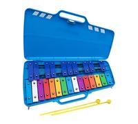 Harilla Música de percusión de jardín de infantes xilófono para niños Música de percusión Toy Glockenspiel Preescolar para 1 2 3 años principiante, Azul