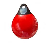Harilla Neumático Inflable para Marinas Marcadora Salvaguarda Flotante Equipamiento Resistente de PVC con Orificio de Fijación Adecuado para Barcos Pequeños Kayaks y Deportivas, 45X50CM
