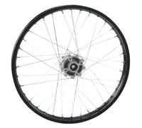 Harilla Núcleo Rueda para cicleta con Construcción Radios Aluminio y Buje Hierro para Rotación en Superficies Rocosas Acuado para Reparaciones Vehículos y, 1.6x21, Plancha Frontal